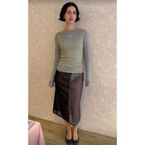 Fruity Booty mesh skirt